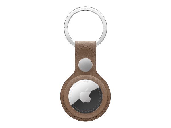 Apple Portachiavi AirTag in tessuto FineWoven - Grigio talpa - Custodia - Grigio talpa - Key finder