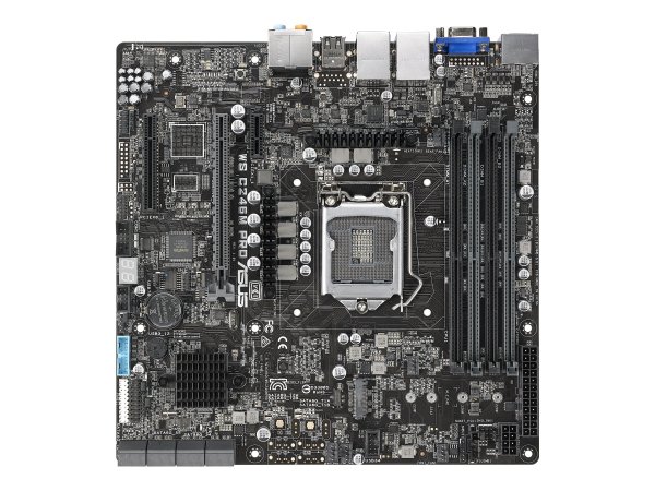 ASUS WS C246M PRO - Intel - LGA 1151 (Socket H4) - Intel® Celeron® - Intel® Core™ i3 - Intel® Core™