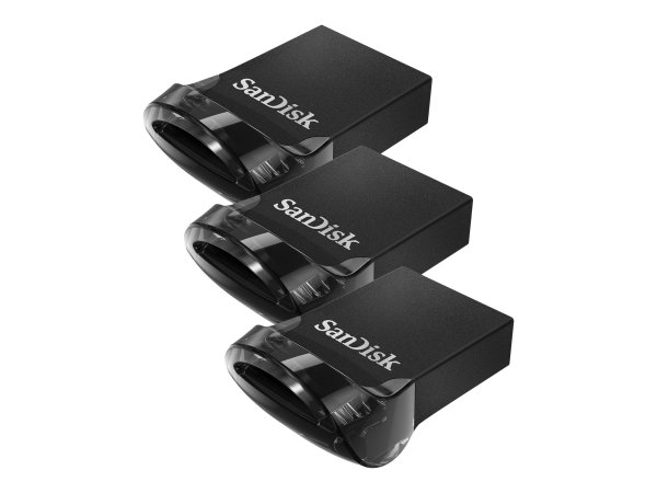 SanDisk Ultra Fit - 32 GB - USB tipo A - 3.2 Gen 1 (3.1 Gen 1) - 130 MB/s - Senza coperchio - Nero