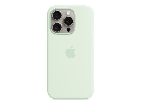 Apple iPhone 15 Pro Sil Case MagS Mint