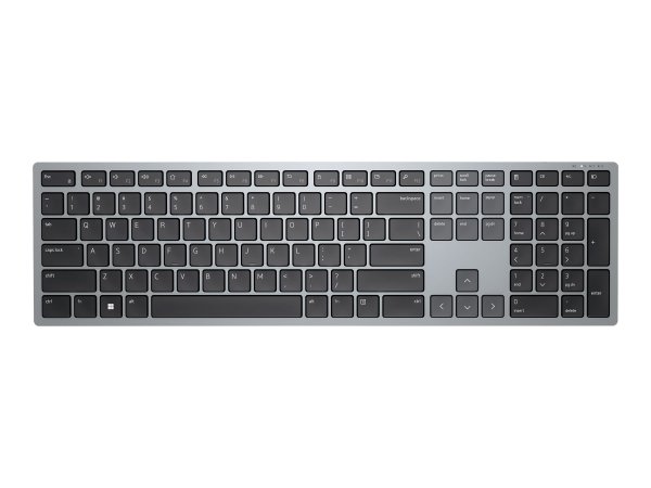 Dell KB700 - Full-size (100%) - Bluetooth - QWERTZ - Grigio