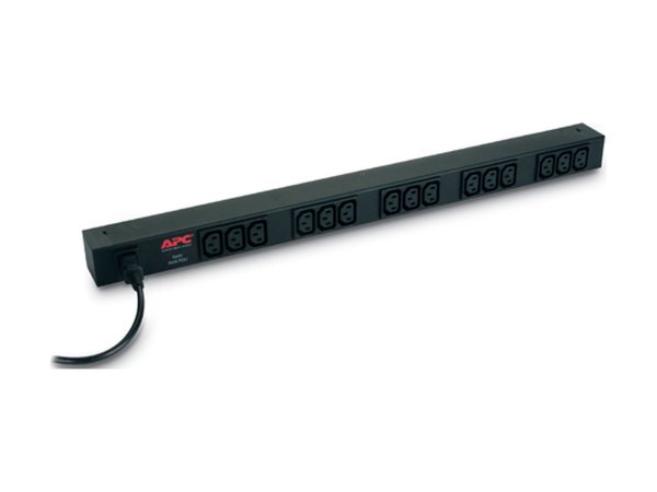 APC RACK PDU BASIC ZERO U 10A 230V - Basic - 0U - Monofase - Verticale - Nero - 15 presa(e) AC