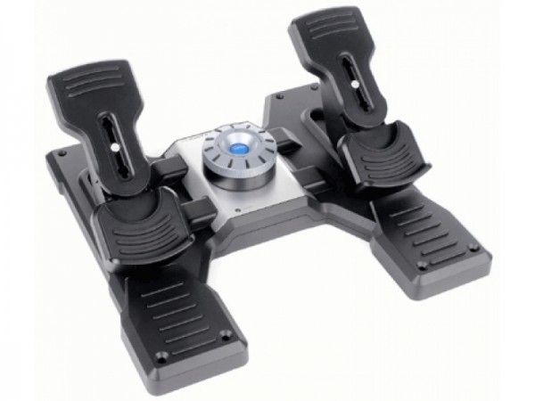 Logitech Flight Rudder Pedals - Pedali - cablati - per PC