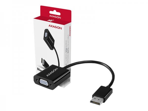 AXAGON RVD-VGN - 0,16 m - DisplayPort - VGA (D-Sub) - Maschio - Femmina - 1.1a