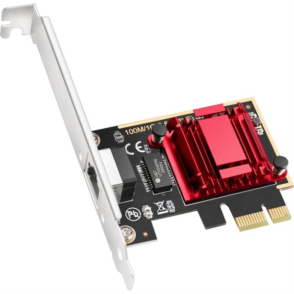 CUDY PE25 - Interno - Cablato - PCI Express - Ethernet