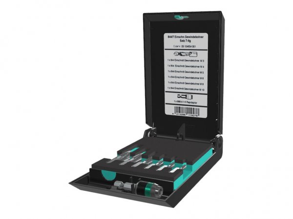 Wera 05104654001 - Trapano - Set di punte per trapano - 6,35 mm - High-Speed Steel (HSS) - Attacco e