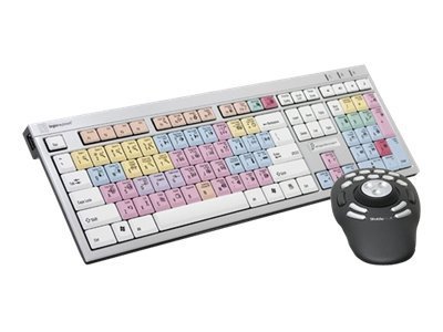 Logickeyboard Avid Pro Tools - Full-size (100%) - Cablato - USB - QWERTY - Multicolore