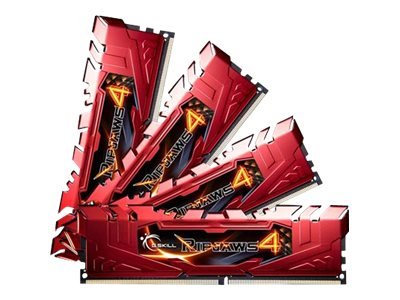 G.Skill Ripjaws 32GB DDR4-2666Mhz - 32 GB - 4 x 8 GB - DDR4 - 2666 MHz - 288-pin DIMM - Rosso