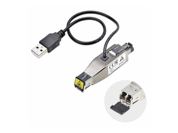 StarTech.com Gigabit Glasfaser Medienkonverter Dongle LWL Kupfer Umsetzer SM/MM auf