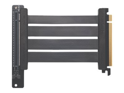 Phanteks PCI-E 4.0 x16 Riser Flachband-Kabel 90 Grad 15cm - schwarz