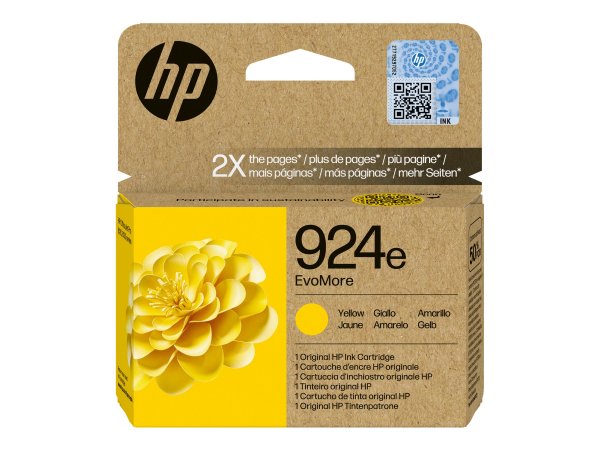 HP 924e Gelb Tintenpatrone EvoMore - Originale - Cartuccia di inchiostro