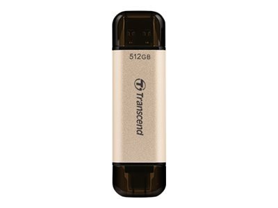 Transcend JetFlash 930C - 256 GB - USB Type-A / USB Type-C - 3.2 Gen 1 (3.1 Gen 1) - 420 MB/s - Cuff