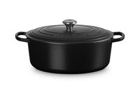 Le Creuset Signature Bräter Schwarz Oval 33 cm