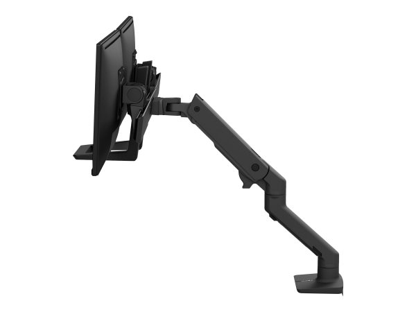 Ergotron HX Desk Dual Monitor Arm - Befestigungskit (Griff, Gelenkarm, Spannbefestigung für Tisch, T