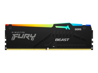 Kingston FURY Beast RGB - 64 GB - 4 x 16 GB - DDR5 - 6000 MHz - 288-pin DIMM