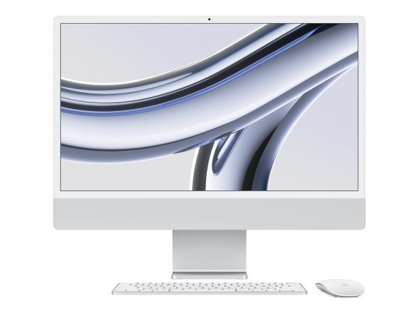 Apple iMac 24" M3 8-Core CPU GPU 256GB SSD Silver