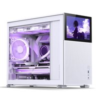 Jonsbo D31 MESH Screen Micro-ATX Gehäuse Tempered Glass - weiß - Alloggiamento - Micro/Mini/Flex-ATX