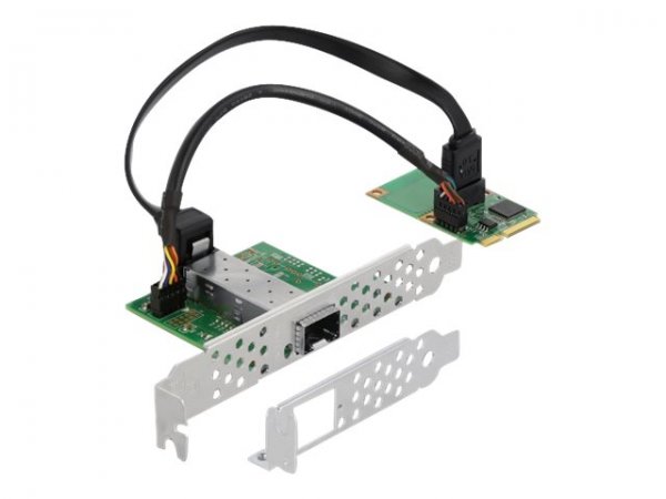 Delock Mini PCIe I/O PCIe full size 1 x SFP Gigabit LAN