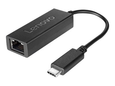 Lenovo GX90S91832 - Cablato - USB tipo-C - Ethernet - 1000 Mbit/s - Nero