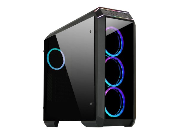 Chieftec Gamer Series STALLION II - Tower - ATX - Seitenteil mit Fenster (gehärtetes Glas)