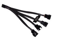 Alphacool 18682 - Cavo splitter RGB - Plastica - Nero - 4 piedini - 150 mm - 1 pz