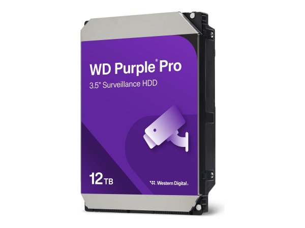 WD Purple Pro WD121PURP - Festplatte - 12 TB - intern - 3.5" (8.9 cm)