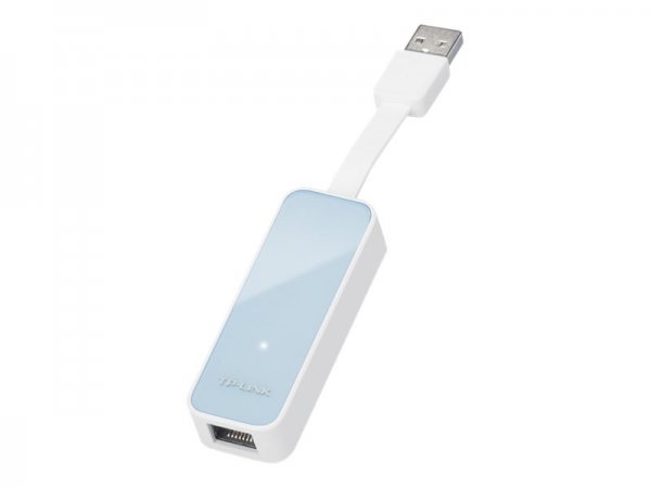 TP-LINK UE200 - Cablato - USB - Ethernet - 100 Mbit/s - Blu - Bianco