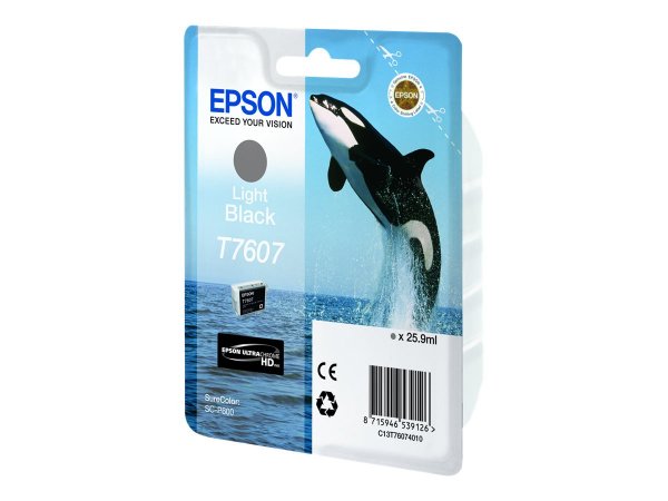 Epson Nero Light T7607 - Inchiostro a base di pigmento - 25,9 ml - 1 pz