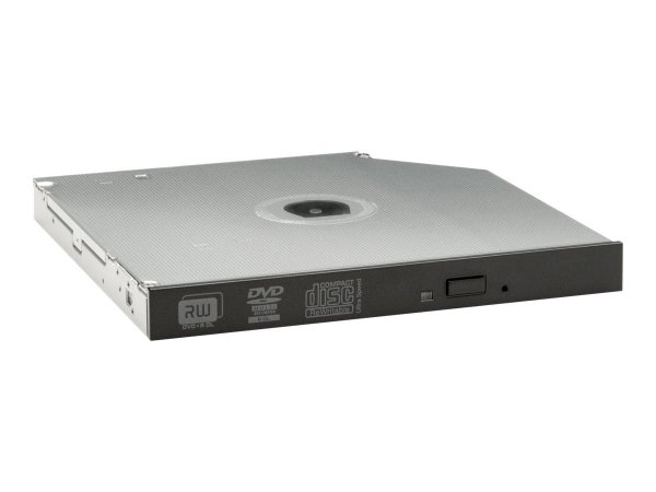 HP Unità masterizzatore Slim SuperMulti DVD 9,5 mm - Nero - Metallico - Vassoio - Orizzontale - Desk