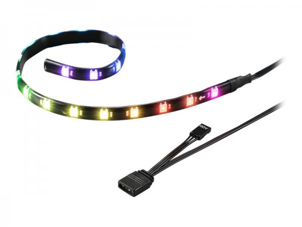 Sharkoon SHARK Blades RGB - Universale - Striscia LED - Nero - Multicolore - 3-Pin - 4 piedini