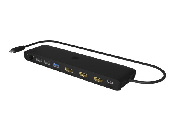 ICY BOX IB-DK2116-C USB Type-C DockingStation mit dreifacher Videoausgabe HDMI und