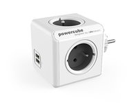 Allocacoc PowerCube Original USB Type E - Interno - Tipo E - Grigio - CE - 4 presa(e) AC - 16 A