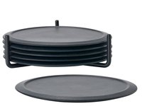 Zone Denmark 330303 - Rotondo - Metallo - Silicone - Nero - Monocromatico - 10 cm - 3,1 cm