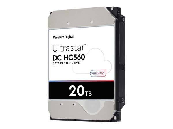 WD Ultrastar DC HC560 - 3.5" - 20000 GB - 7200 Giri/min