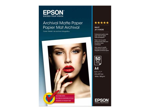 Epson Archival Matte Paper - Matt - A4 (210 x 297 mm)