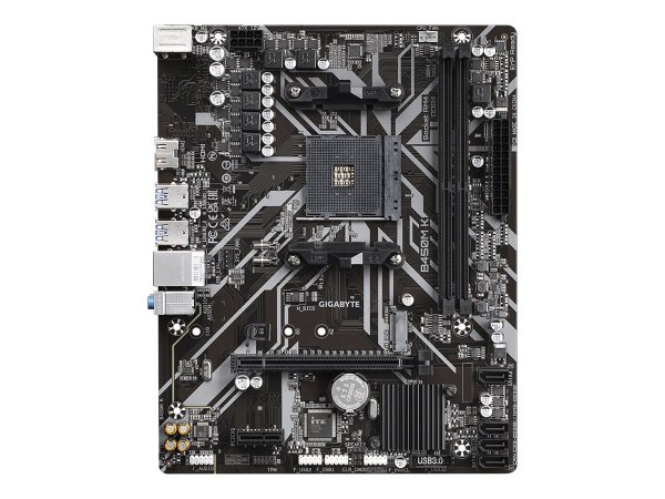 Gigabyte B450M K (rev. 1.0) - AMD - Socket AM4 - AMD Athlon - AMD Ryzen™ 3 - 2nd Generation AMD Ryze