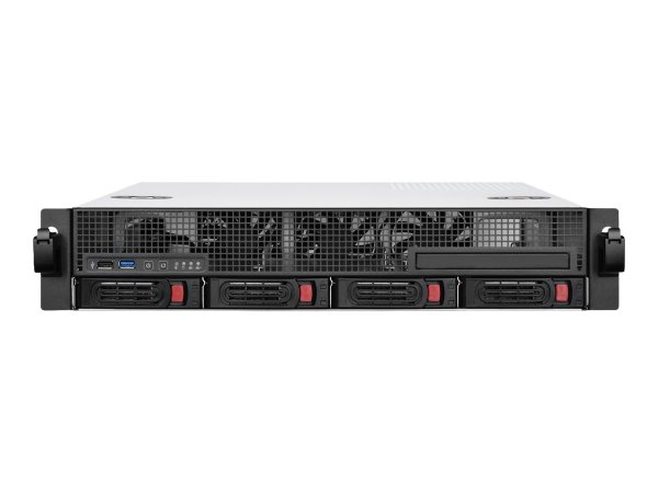 SilverStone RM21-304 - Rack-Montage - 2U - micro ATX - keine Spannungsversorgung (ATX / PS/2)