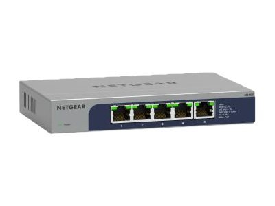 Netgear MS105-100EUS - Non gestito - 2.5G Ethernet (100/1000/2500) - Supporto Power over Ethernet (P