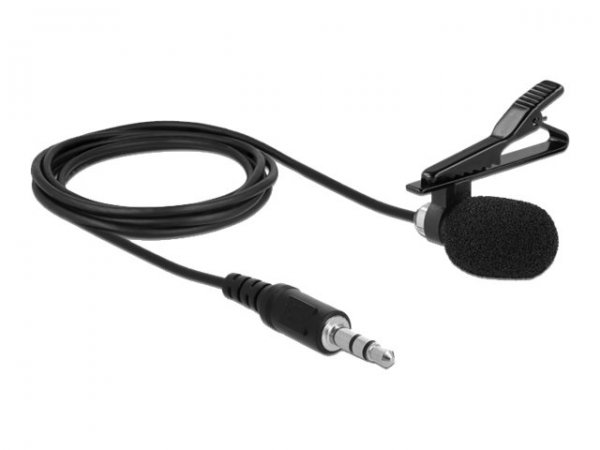 Delock Tie Lavalier Microphone Omnidirectional