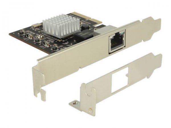 Delock 89654 - PCIe - RJ-45 - PCIe 2.0 - Tehuti TN4010 - 20 Gbit/s - Windows 10 - Windows 10 Educati