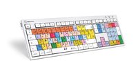 Logickeyboard LKB-LOGXP2-CWMU-UK - Full-size (100%) - Cablato - USB - Interruttore a chiave meccanic