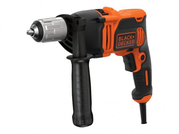 Black & Decker BEH850K - Trapano dritto - Senza chiave - 1,3 cm - 3100 Giri/min - 3,2 cm - 1,3 cm