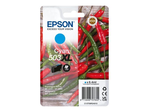 Epson 503XL - Resa elevata (XL) - 6,4 ml - 503 pagine - 1 pz - Confezione singola