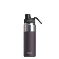 Asobu Alpine Flask - 530 ml - Trekking - Borgogna - Acciaio inossidabile - Adulto - Uomo/Donna