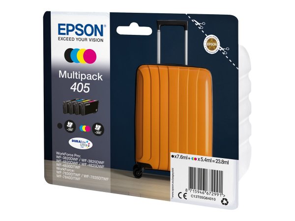 Epson 405 - 4-pack - black, yellow, cyan, magenta