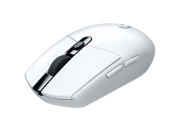 Logitech G G305 - Mano destra - Ottico - RF senza fili + Bluetooth - 12000 DPI - 1 ms - Bianco