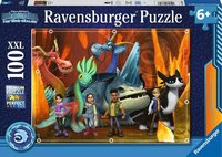 Ravensburger RAV Puzzle Dragons Die 9 Welten 100 13379