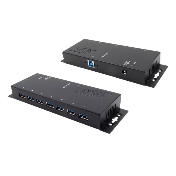 Exsys EX-1188HMS-3 - USB 3.2 Gen 1 (3.1 Gen 1) Type-B - USB 3.2 Gen 1 (3.1 Gen 1) Type-A - 5000 Mbit