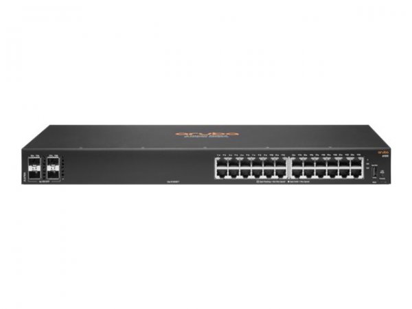 HPE 6100 24G 4Sfp+ Switch - - managed - 24 x 10/100/1000+ 4 1 - Interruttore - Vetroresina (lwl)