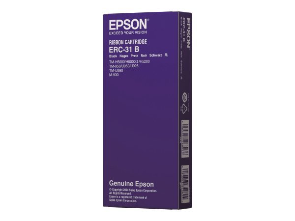 Epson ERC 31B - Schwarz - Farbband - für TM 930, 930II, 950, H5000II, H5000IIP, U590, U590 (112U)